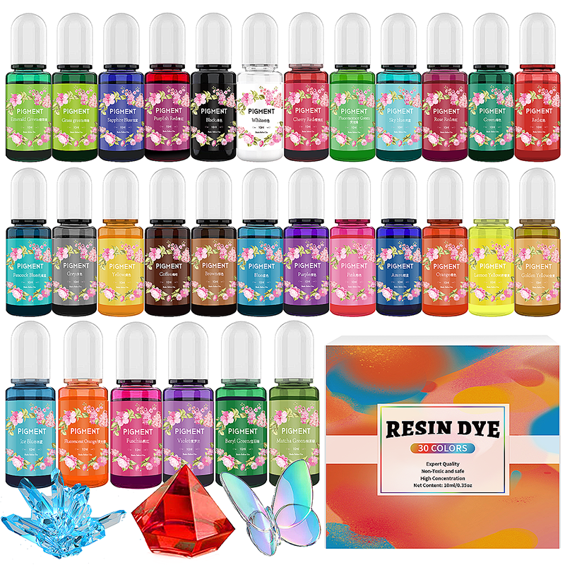 Candle Making Class - DIY Epoxy Resin Pigment Kit Candle