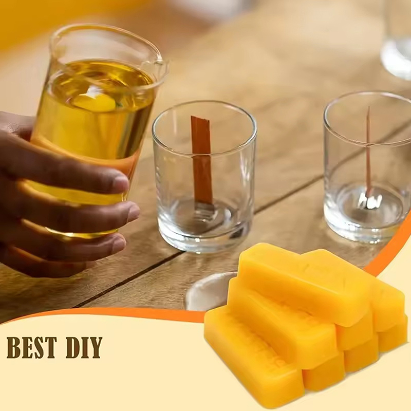 Candle Making Reno - 4/8pcs Pure Beeswax Blocks, High-Quality Waxing