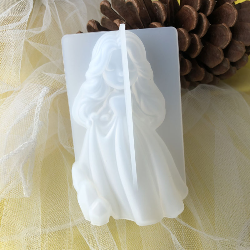 3D Cute Princess Silicone Cand - Candle Making Things ulasan dan harga
