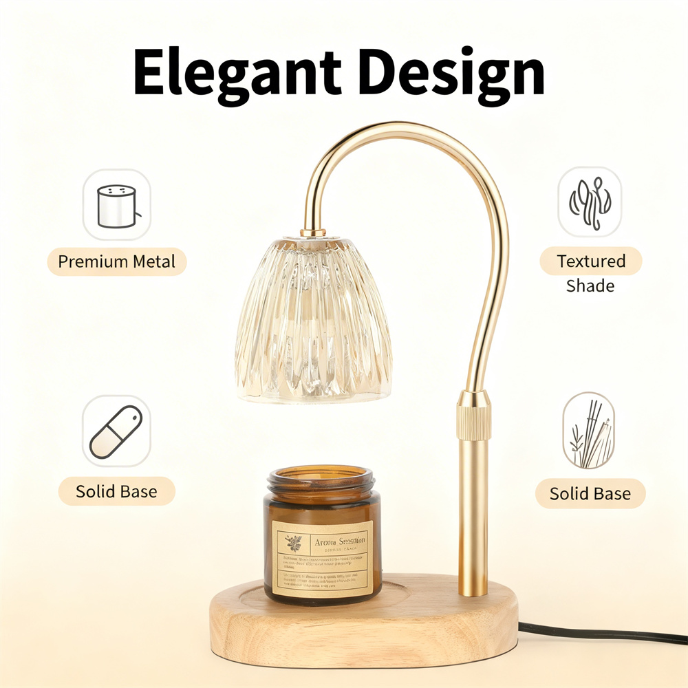 Candle Warmer Lamp with Timer, - Candle Making Things ulasan dan harga