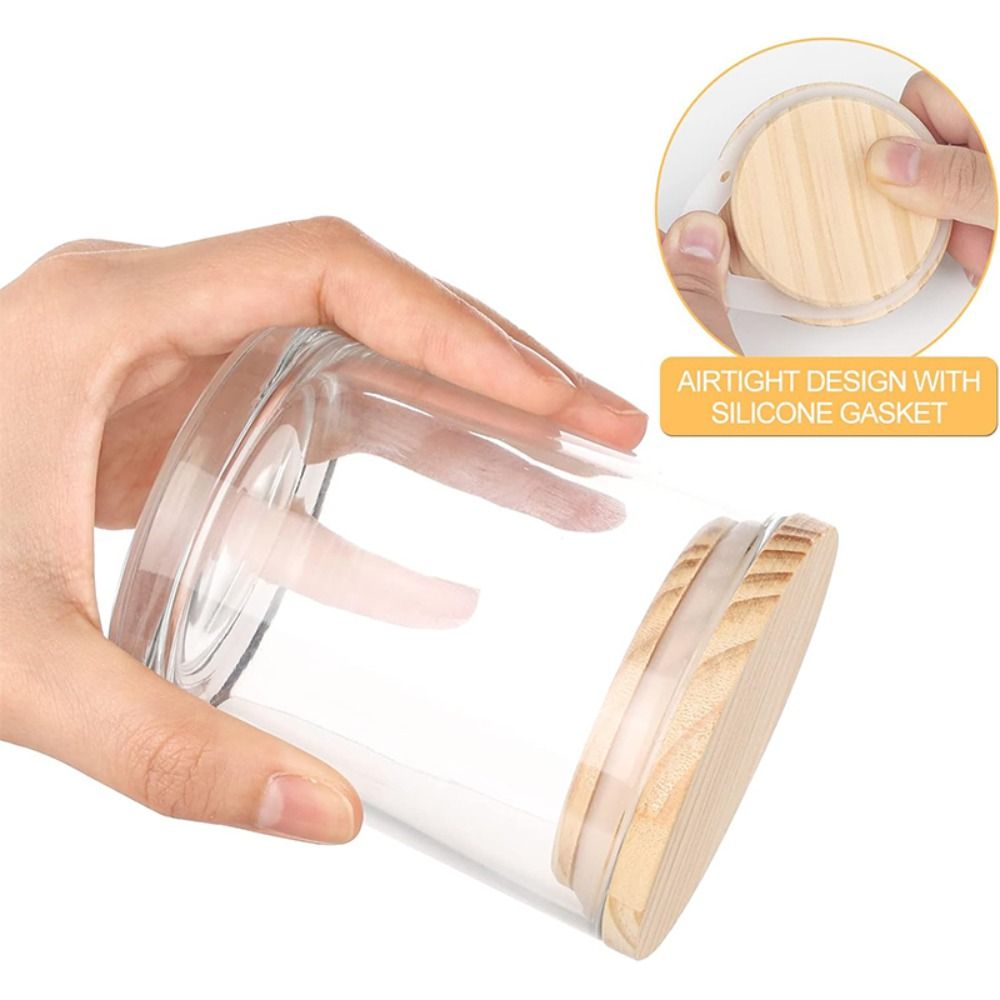Clear Glass Candle Jars Transp - Candle Making Jars Wholesale ulasan dan harga