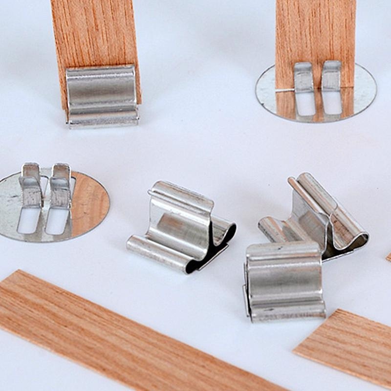 40Pcs Wooden Candle Wick Set w - Wood Wick Crackle ulasan dan harga