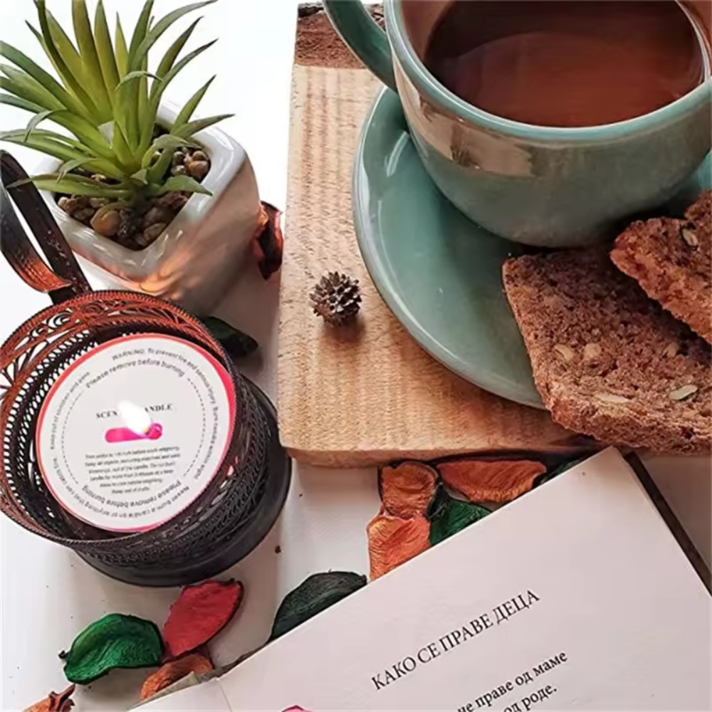 10/50 Pcs Candle Cup Labels Ro - Candle Making Jars Wholesale ulasan dan harga