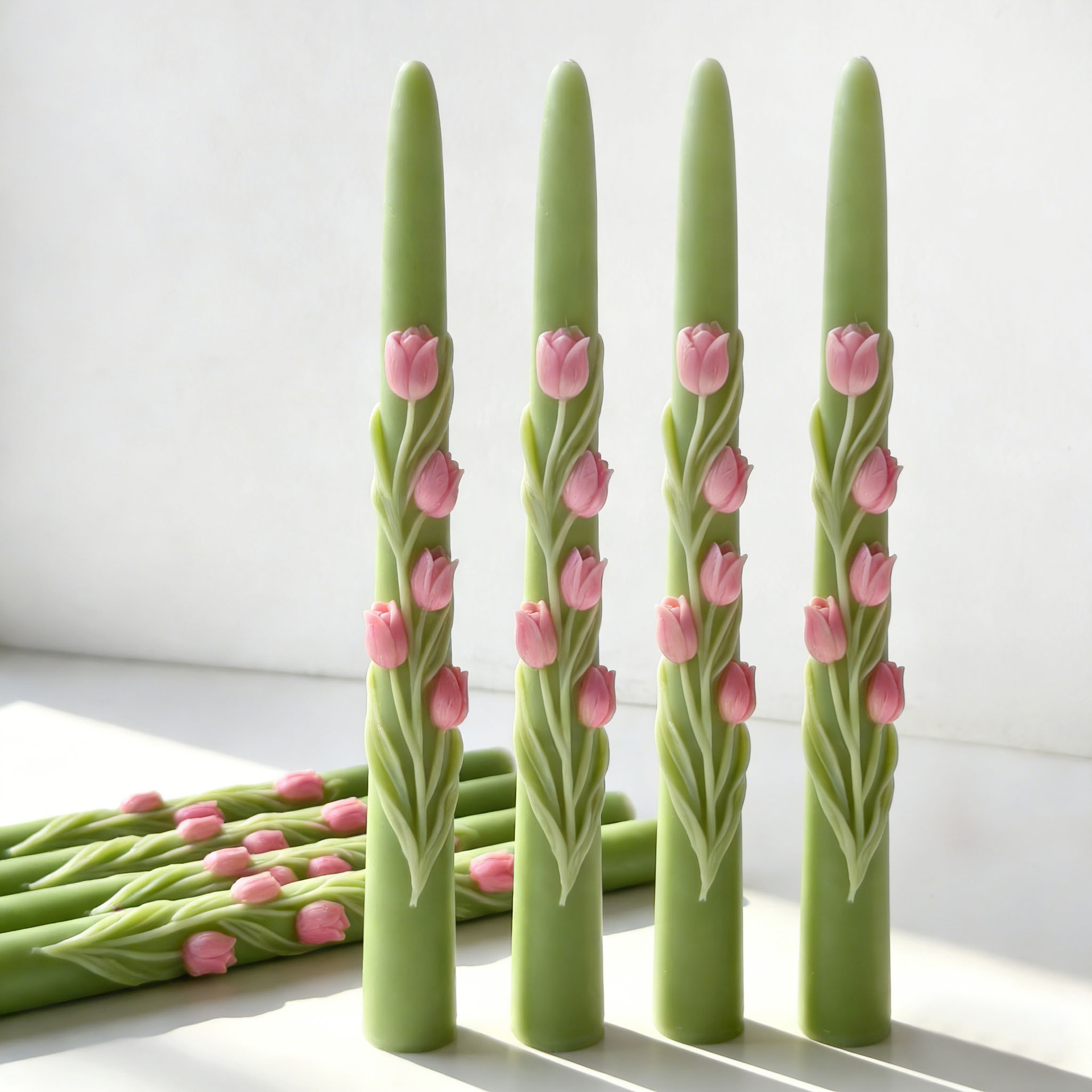 Long Pole Flower Taper Candle  - Candle Making Reno ulasan dan harga
