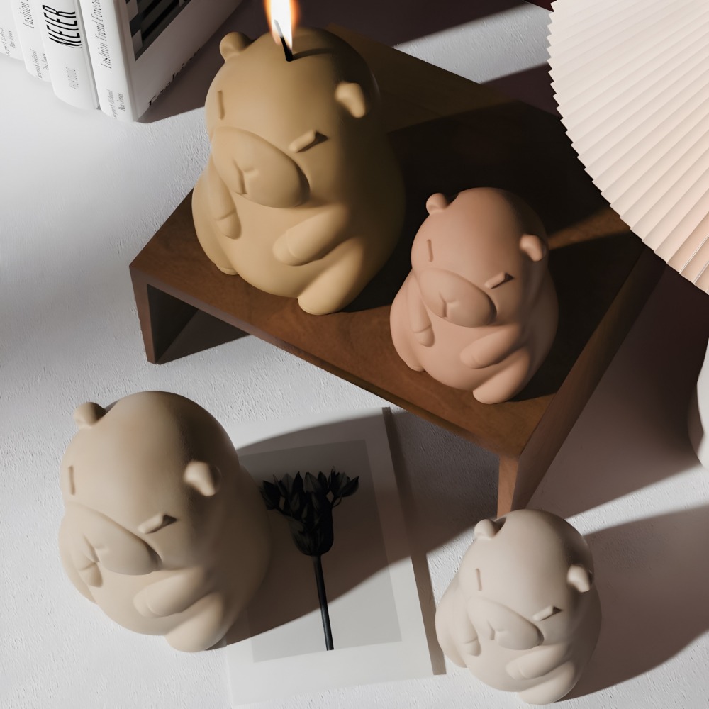 Standing Capybara Scent Candle - Candle Making Reno ulasan dan harga