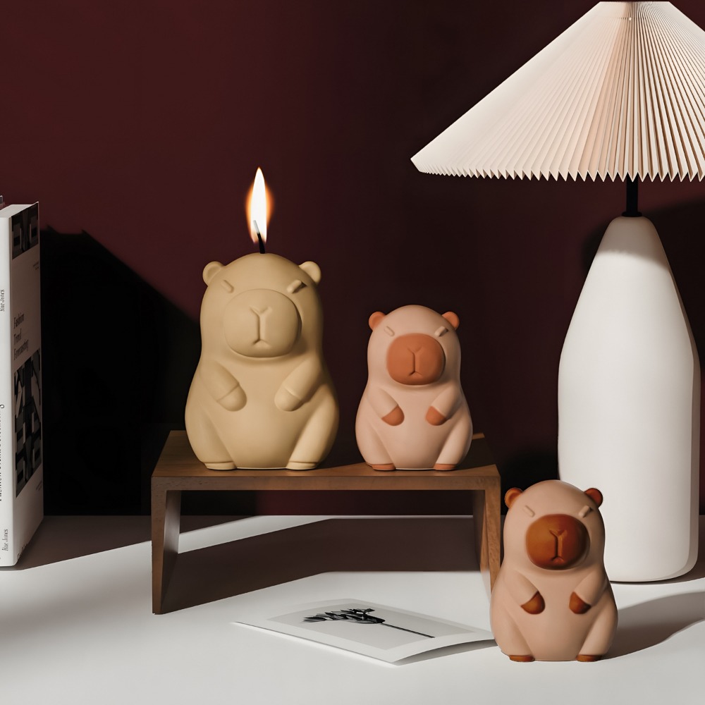 Standing Capybara Scent Candle - Candle Making Reno ulasan dan harga