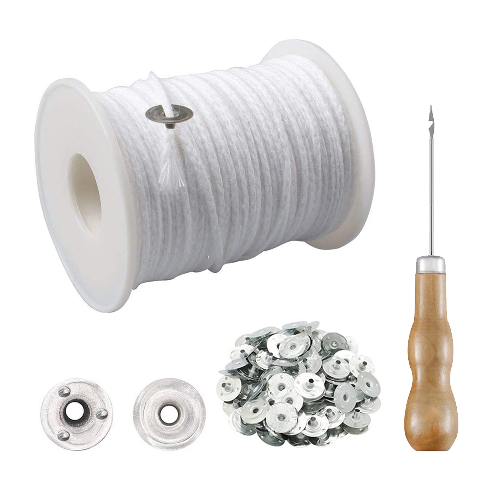 61M Woven Cotton Wick Material - Candle Making Homewood ulasan dan harga