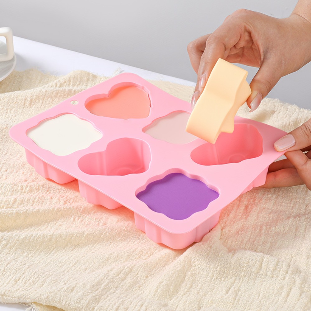 Square Heart Shape Silicone Mo - Candle Making Reno ulasan dan harga