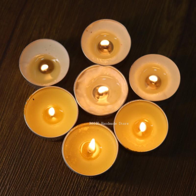 Empty Tea Wax Circular Aluminu - Candle Making Reno ulasan dan harga