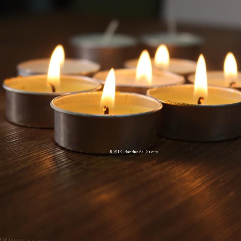 Empty Tea Wax Circular Aluminu - Candle Making Reno ulasan dan harga