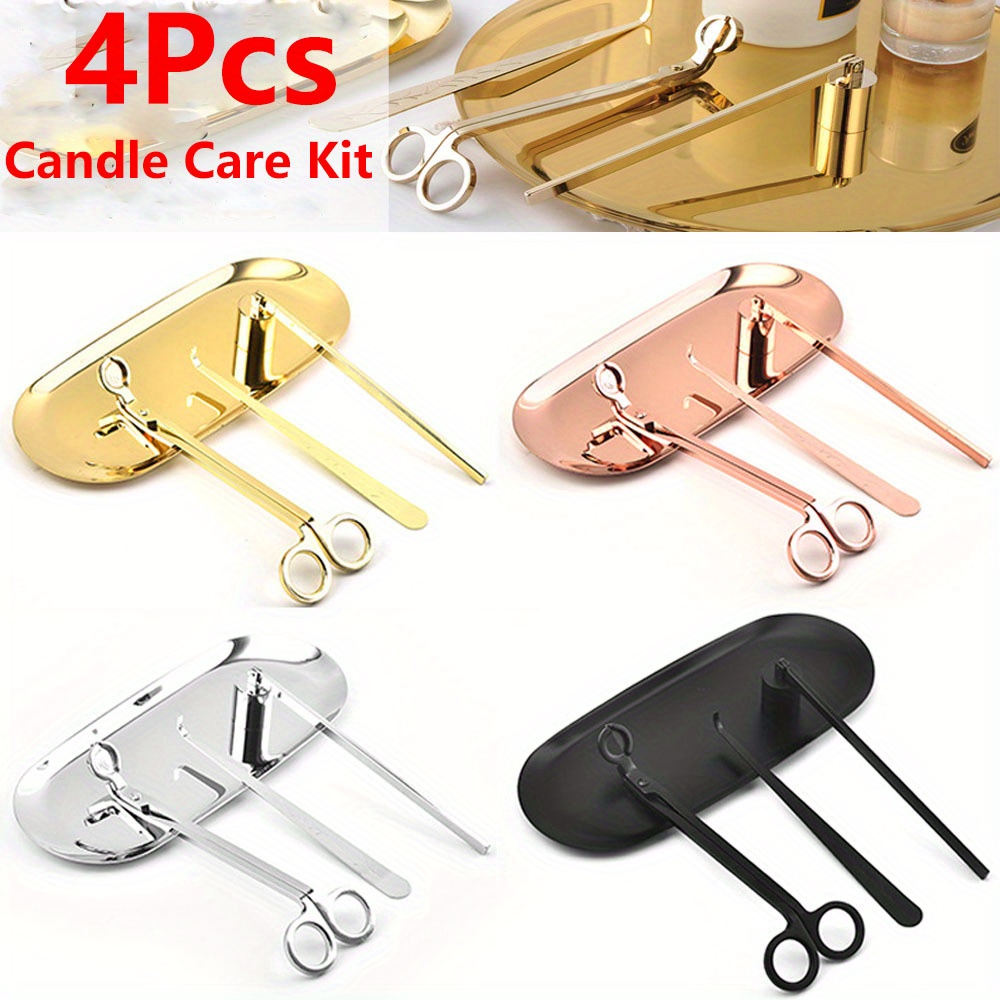 4pcs/set Luxury Candle Care Ki - Candle Making Items ulasan dan harga