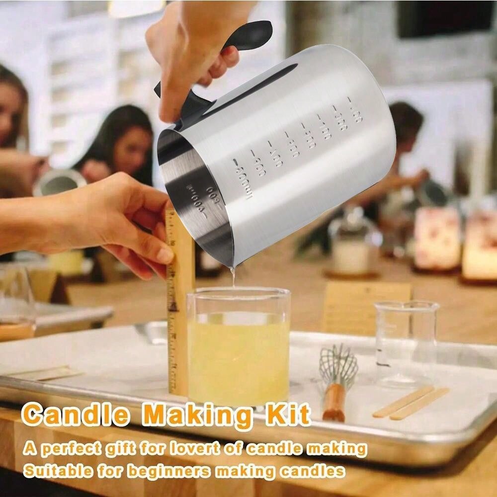Candle Pouring Pot with Electr - Candle Making Jars Wholesale ulasan dan harga