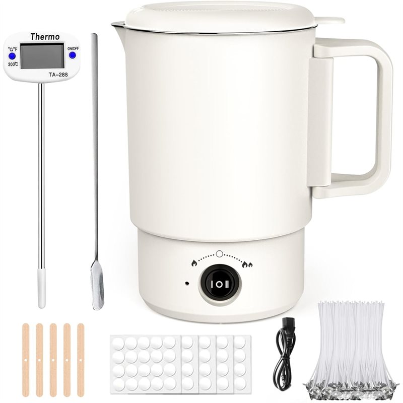 A47U Electric Wax Melting Pot  - Candle Making Jars Wholesale ulasan dan harga
