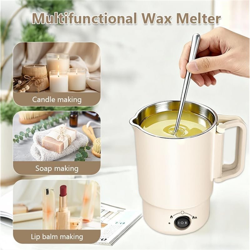 A47U Electric Wax Melting Pot  - Candle Making Jars Wholesale ulasan dan harga