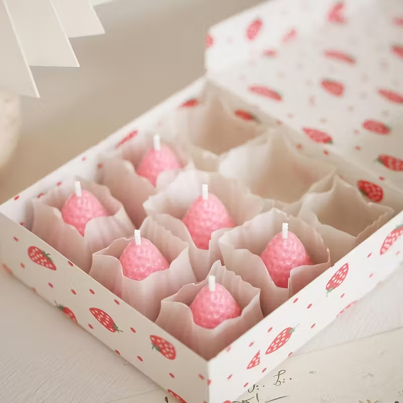 Strawberry Silicone Candle Mol - Candle Making Class ulasan dan harga
