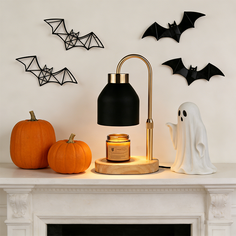 Black Candle Warmer Lamp with  - Candle Making Things ulasan dan harga