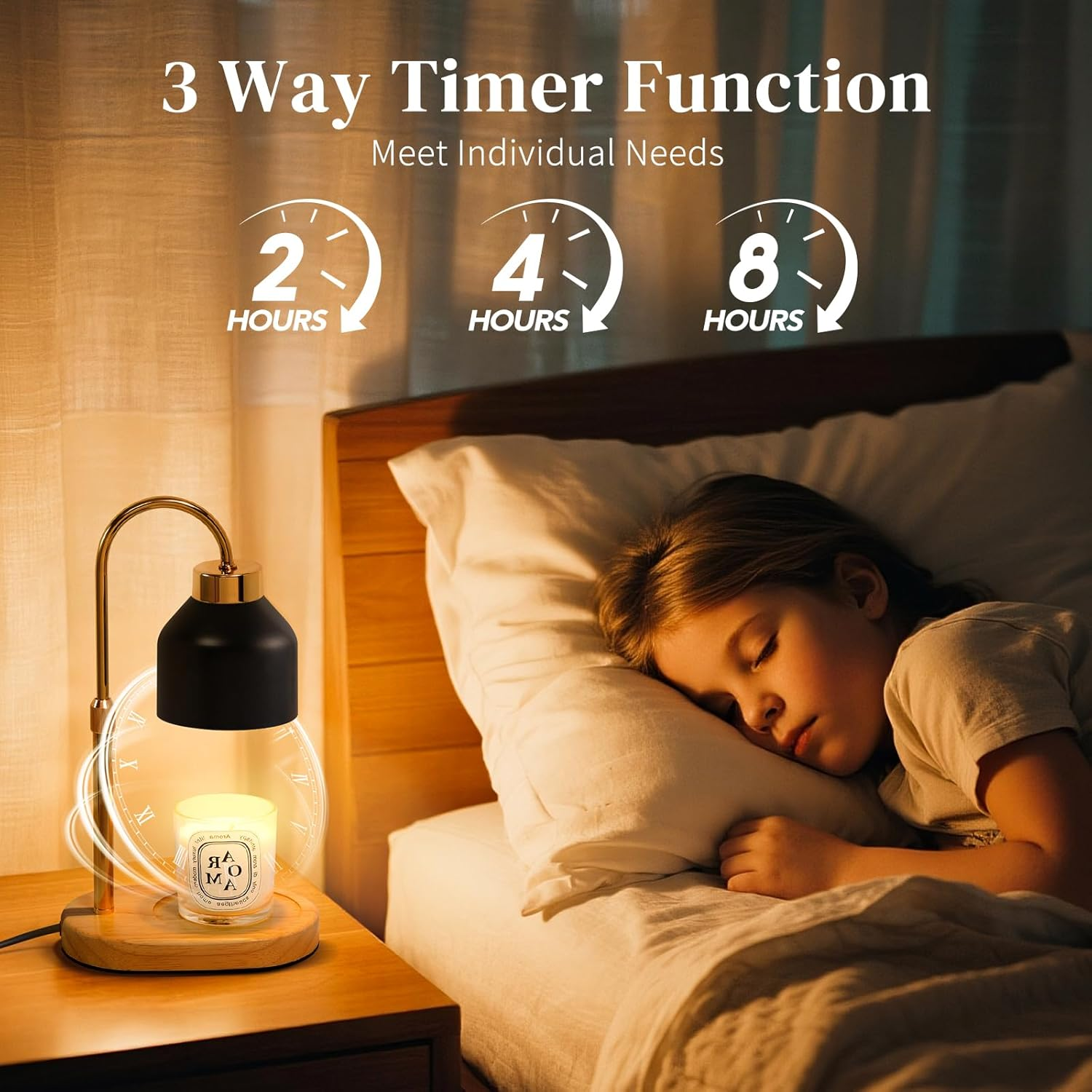 Black Candle Warmer Lamp with  - Candle Making Things ulasan dan harga