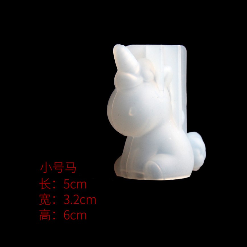 Transparent Unicorn Silicone E - Candle Making Things ulasan dan harga