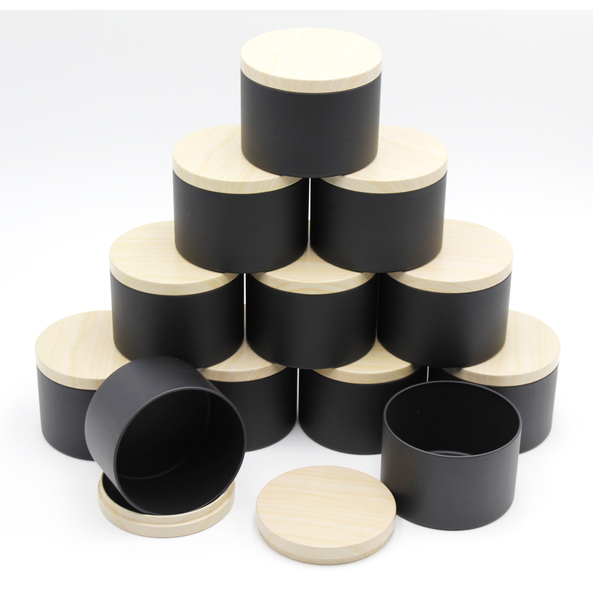 12pcs 4oz Candle Tins With Lid - Candle Making Jars Wholesale ulasan dan harga
