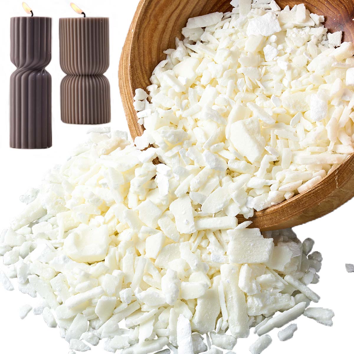 1 Pounds Pure White Soy Wax Fo - Candle Making Reno ulasan dan harga