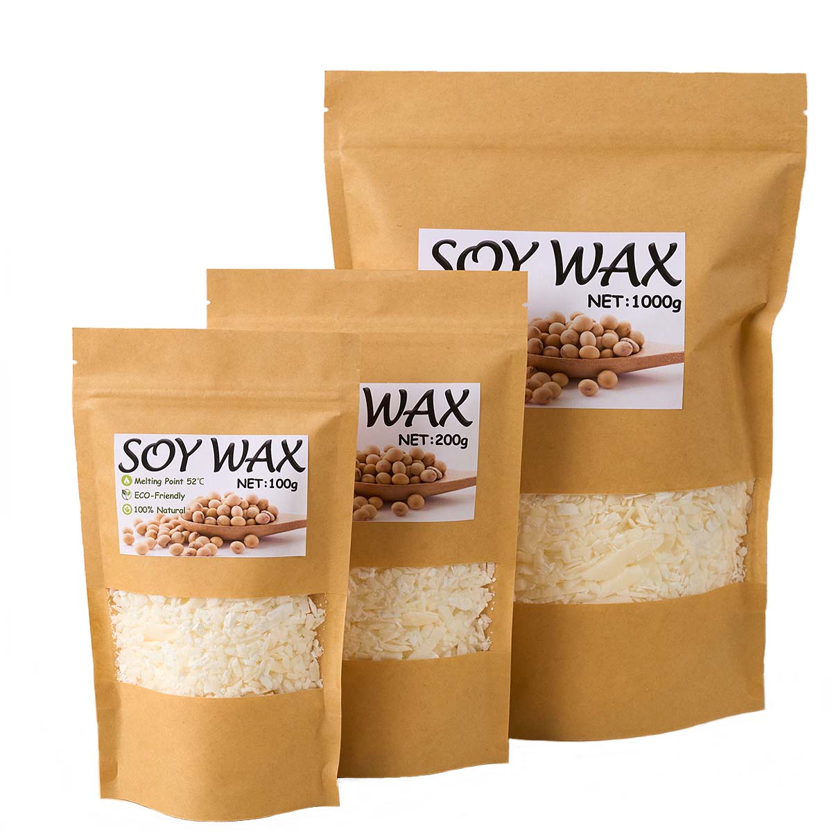 1 Pounds Pure White Soy Wax Fo - Candle Making Reno ulasan dan harga