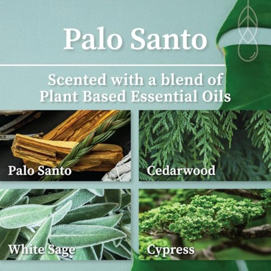 Palo Santo Apothecary Hand-Pou - Wood Wick Crackle ulasan dan harga