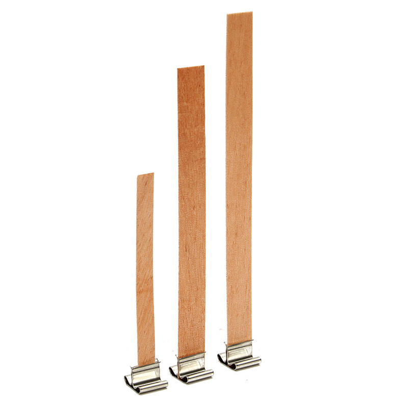 Top quality 100sets Wood Candl - Candle Making Homewood ulasan dan harga