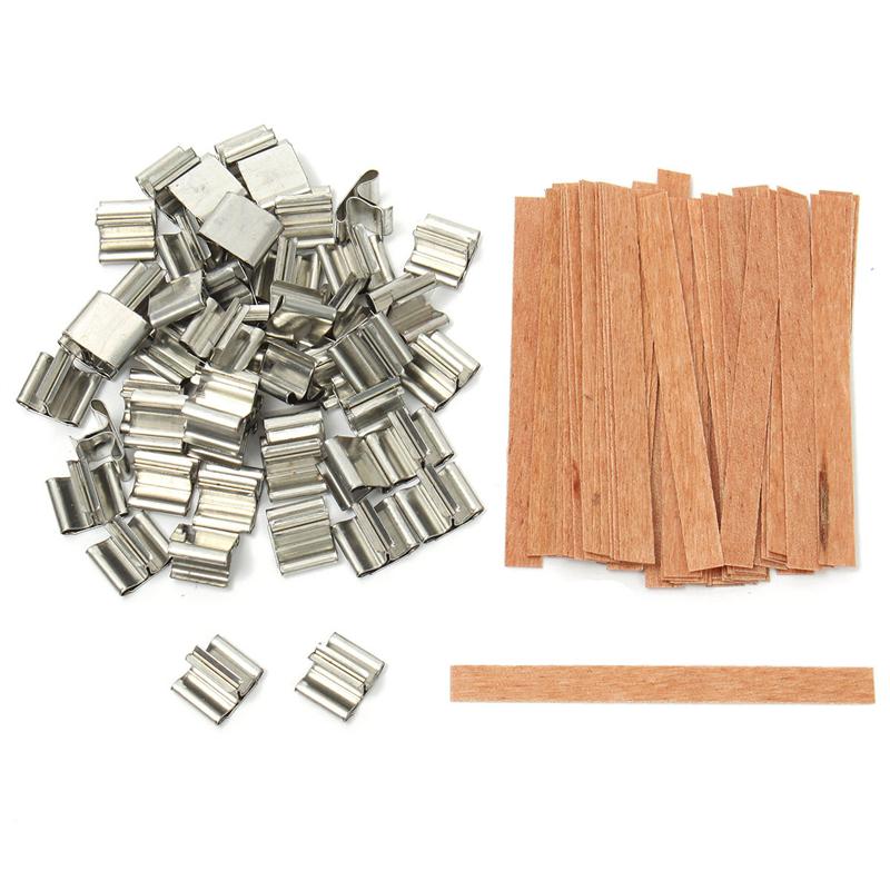 Top quality 100sets Wood Candl - Candle Making Homewood ulasan dan harga