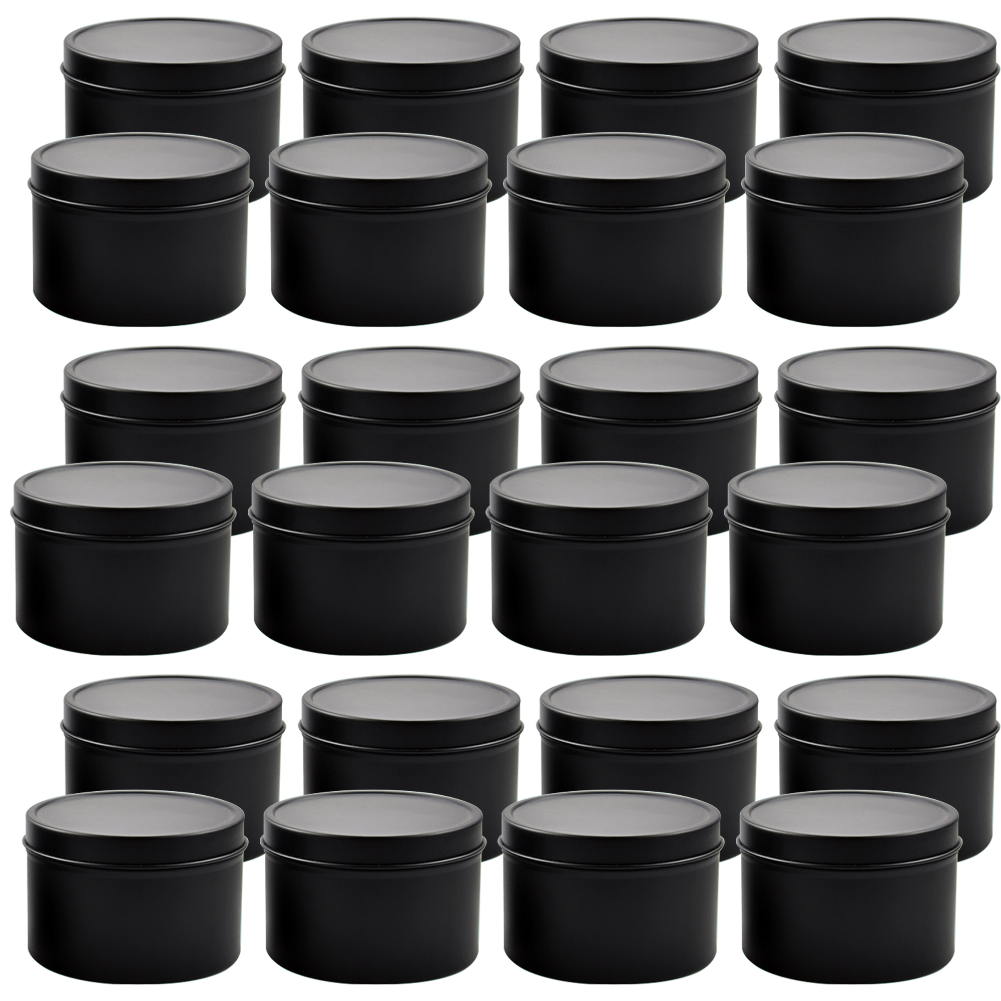4oz/ 8oz Candle tins with lids - Candle Making Jars Wholesale ulasan dan harga