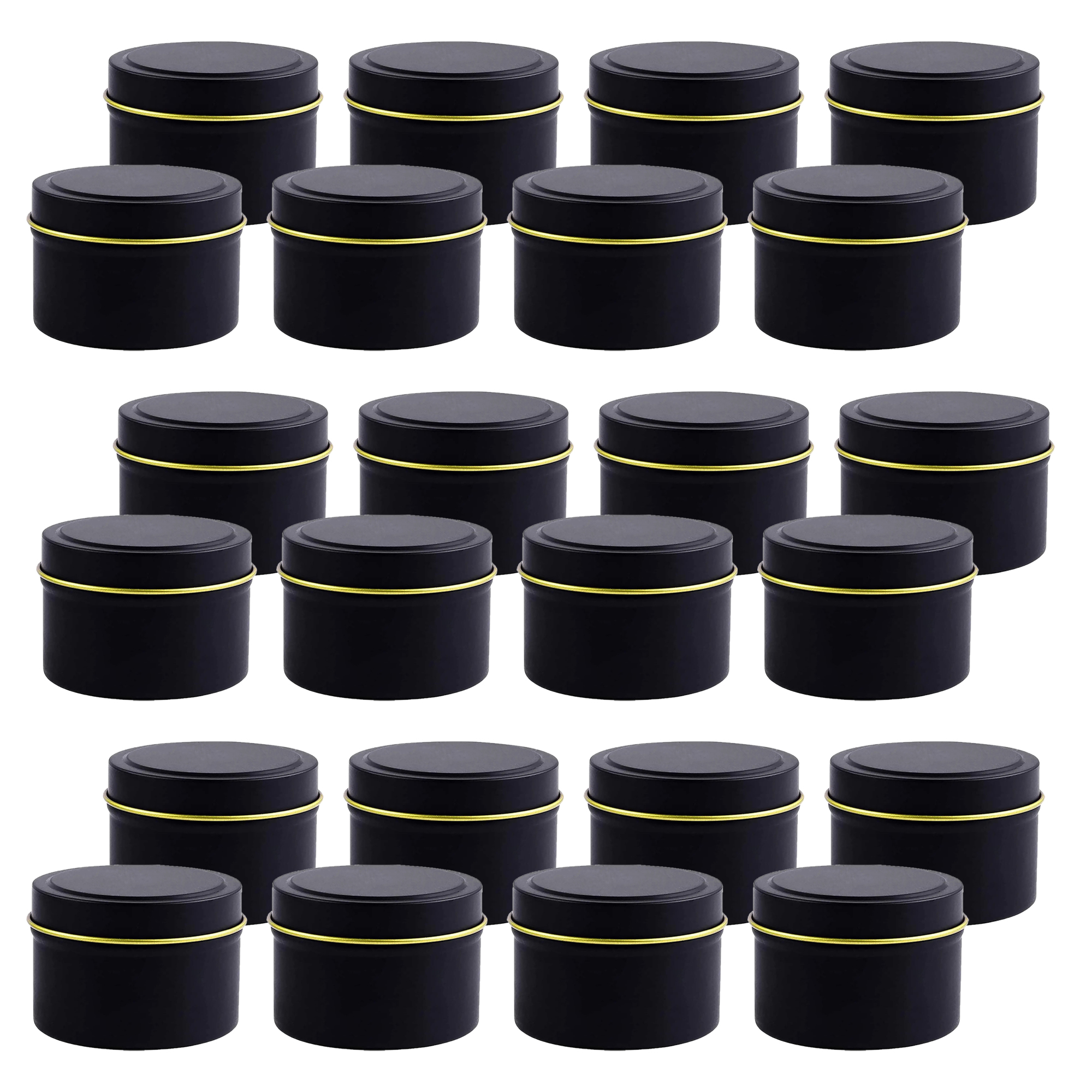 4oz/ 8oz Candle tins with lids - Candle Making Jars Wholesale ulasan dan harga