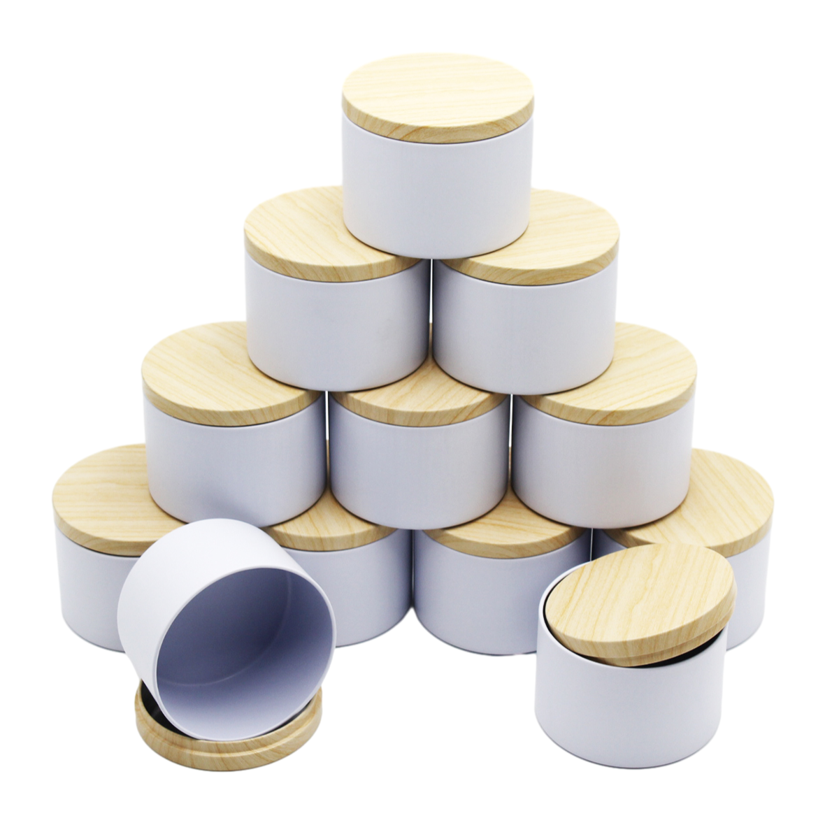 12pcs Candle Tins, 4oz Candle  - Candle Making Jars Wholesale ulasan dan harga