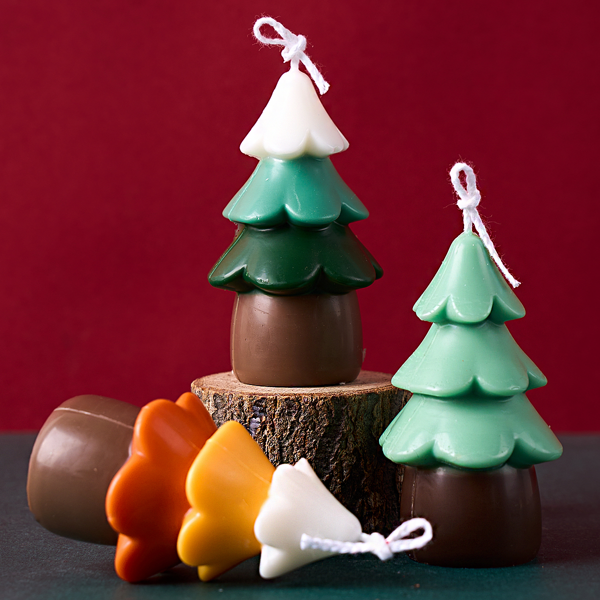 3D Christmas Tree Silicone Mol - Xmas Candle Making ulasan dan harga
