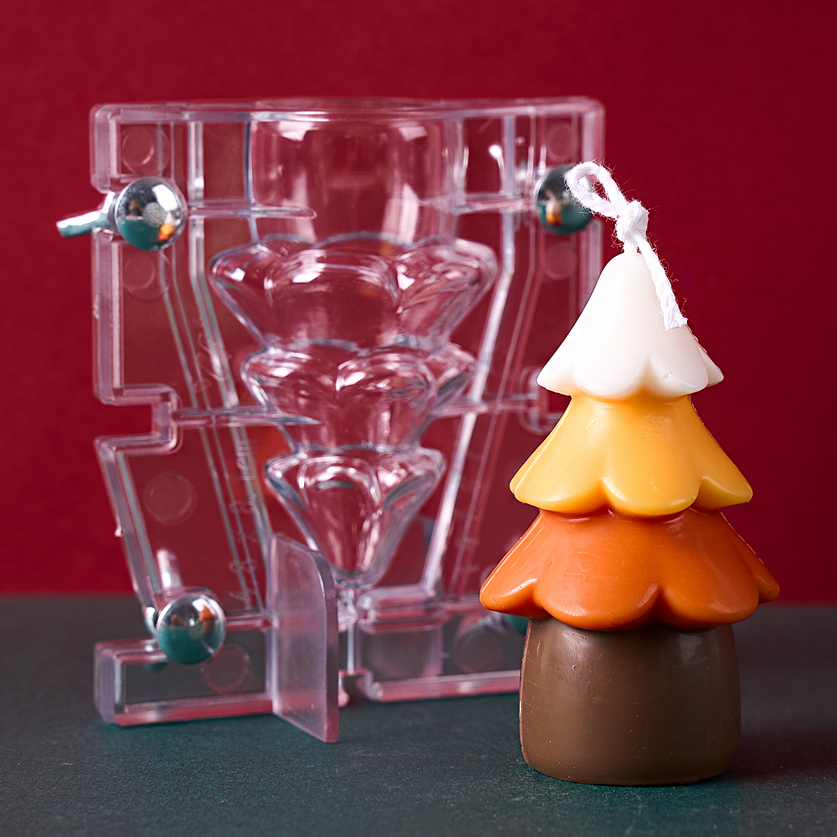 3D Christmas Tree Silicone Mol - Xmas Candle Making ulasan dan harga