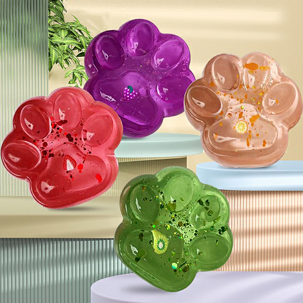 100G 7Colors Jelly Wax DIY Han - Candle Making Reno ulasan dan harga