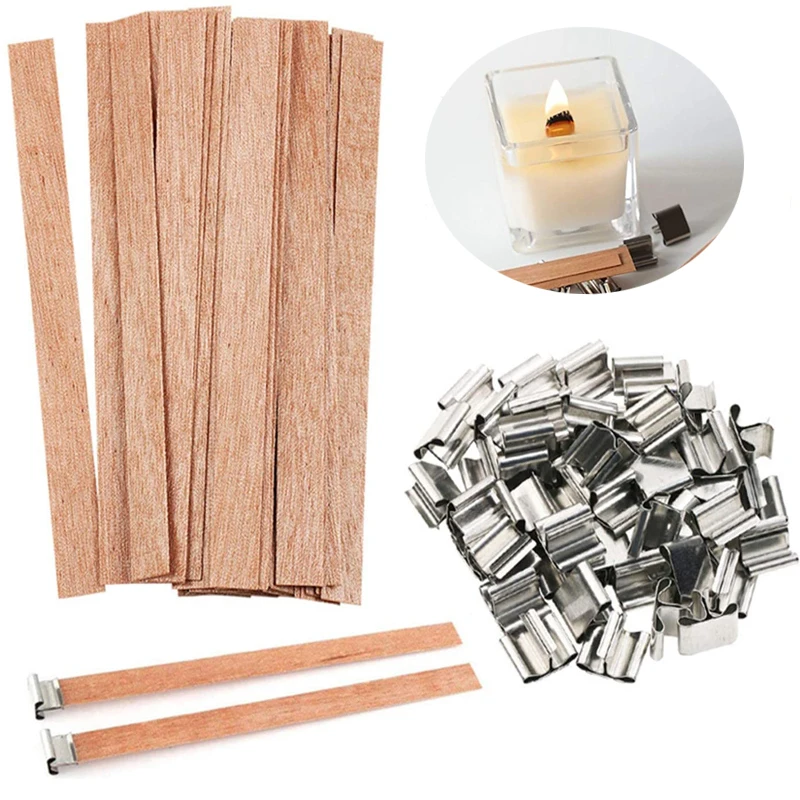 10sets Top quality Wood Candle - Candle Making Homewood ulasan dan harga