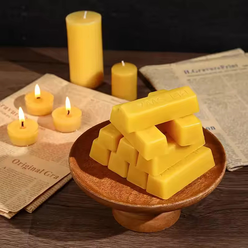 4/8pcs Pure Beeswax Blocks, Hi - Candle Making Reno ulasan dan harga