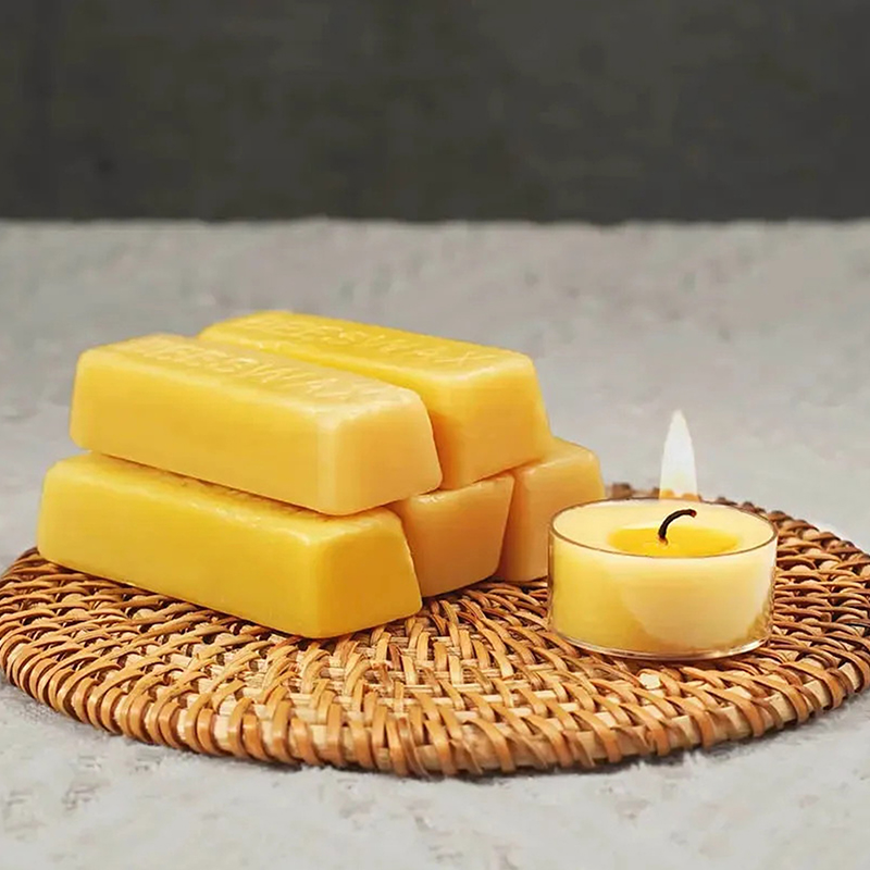 4/8pcs Pure Beeswax Blocks, Hi - Candle Making Reno ulasan dan harga