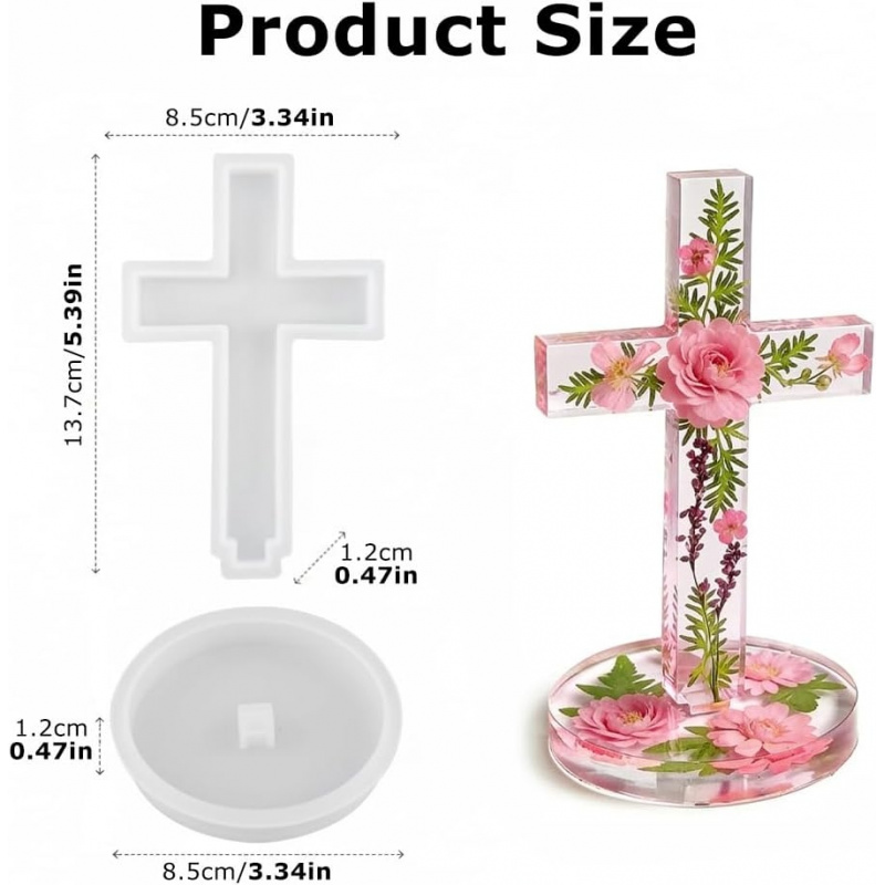 Two silicone molds with a base - Candle Making Class ulasan dan harga