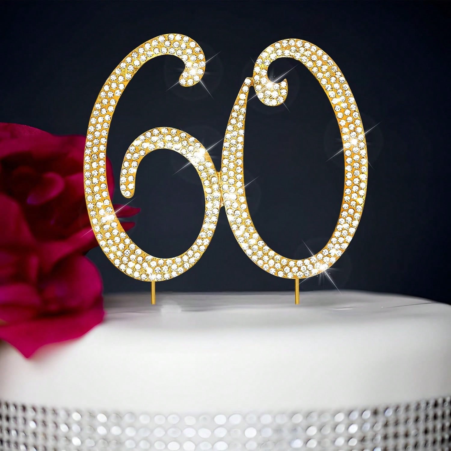 Large Gold Rhinestone Number C - Candle Making Things ulasan dan harga