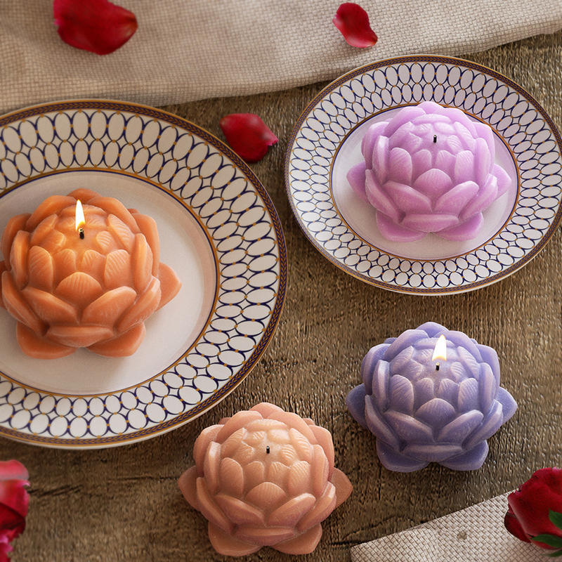 1PC Lotus Flower Candle Mold S - Candle Making Class ulasan dan harga