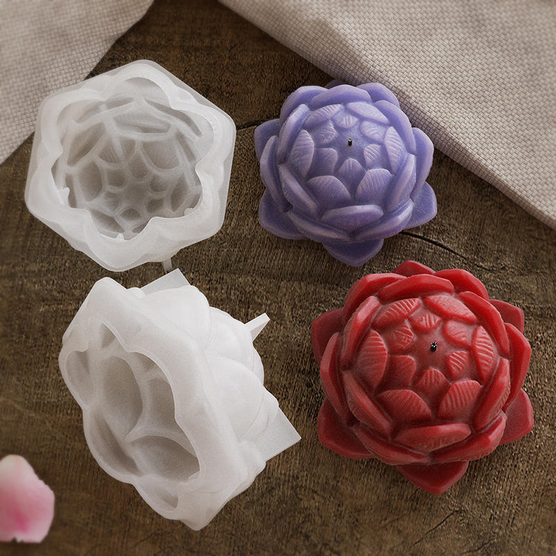 1PC Lotus Flower Candle Mold S - Candle Making Class ulasan dan harga
