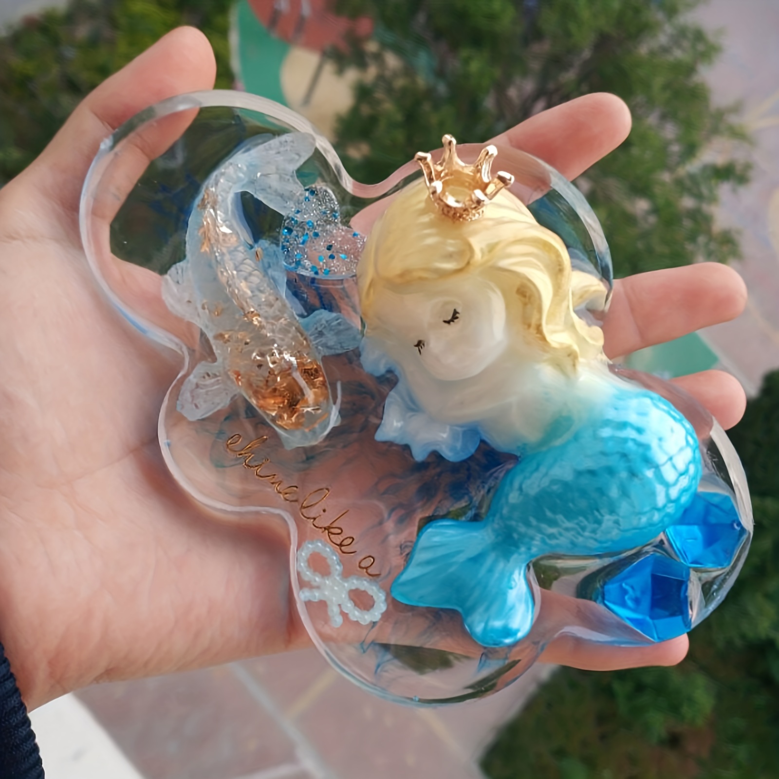 Cute Cartoon Mermaid Silicone  - Candle Making Things ulasan dan harga