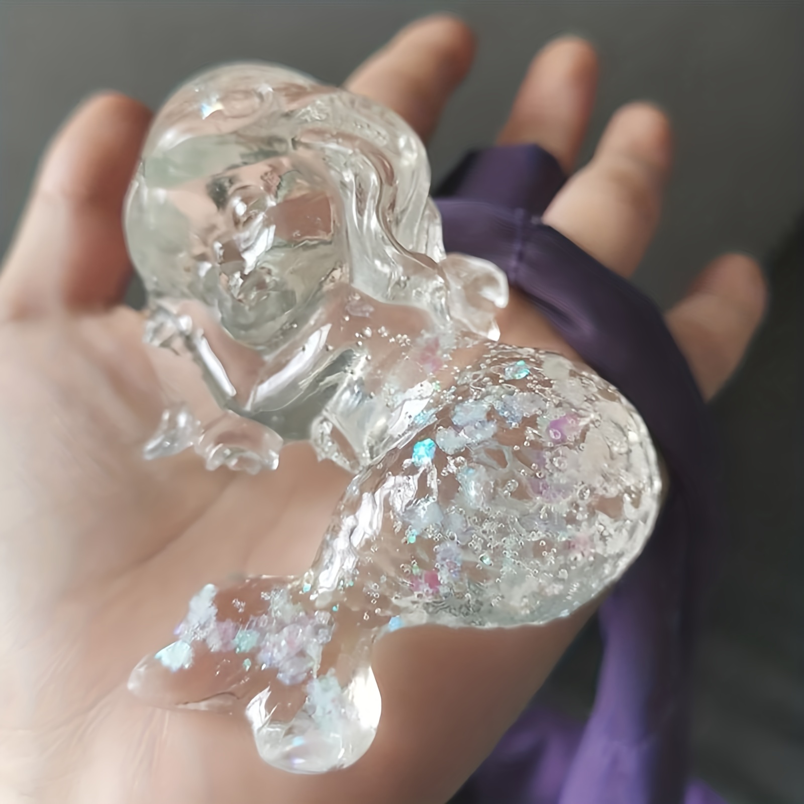 Cute Cartoon Mermaid Silicone  - Candle Making Things ulasan dan harga