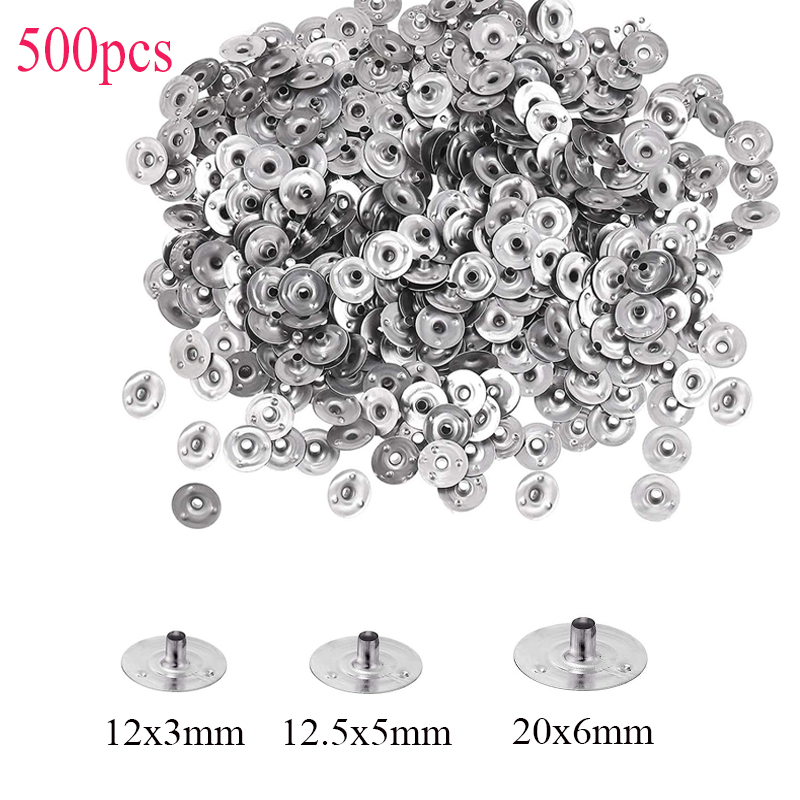 500 Pieces Candle Wick Metal S - Candle Making Class ulasan dan harga