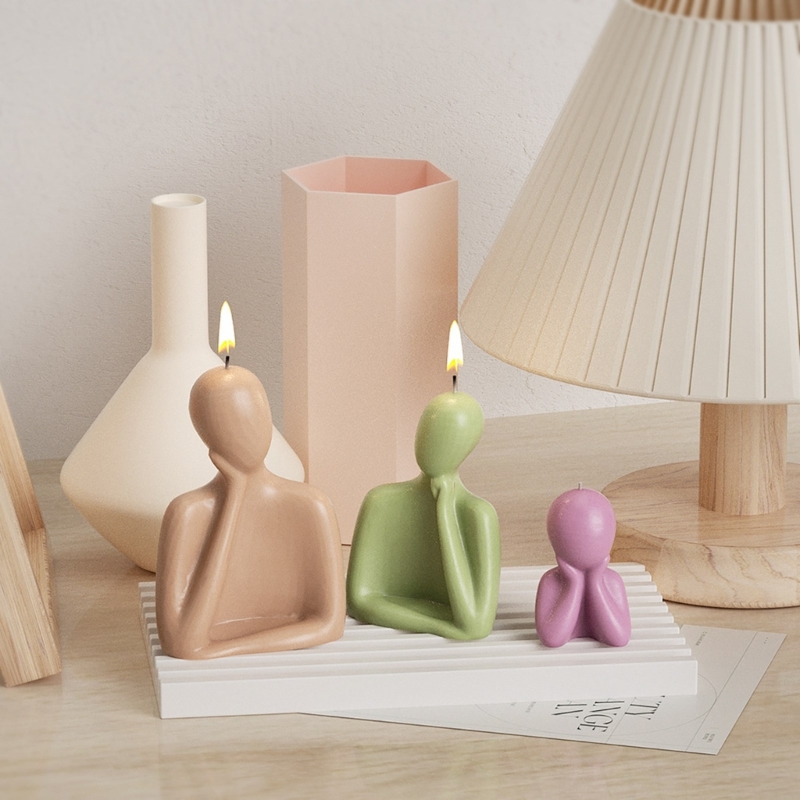 3D Family Candle Silicone Mold - Candle Making Class ulasan dan harga