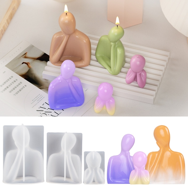 3D Family Candle Silicone Mold - Candle Making Class ulasan dan harga