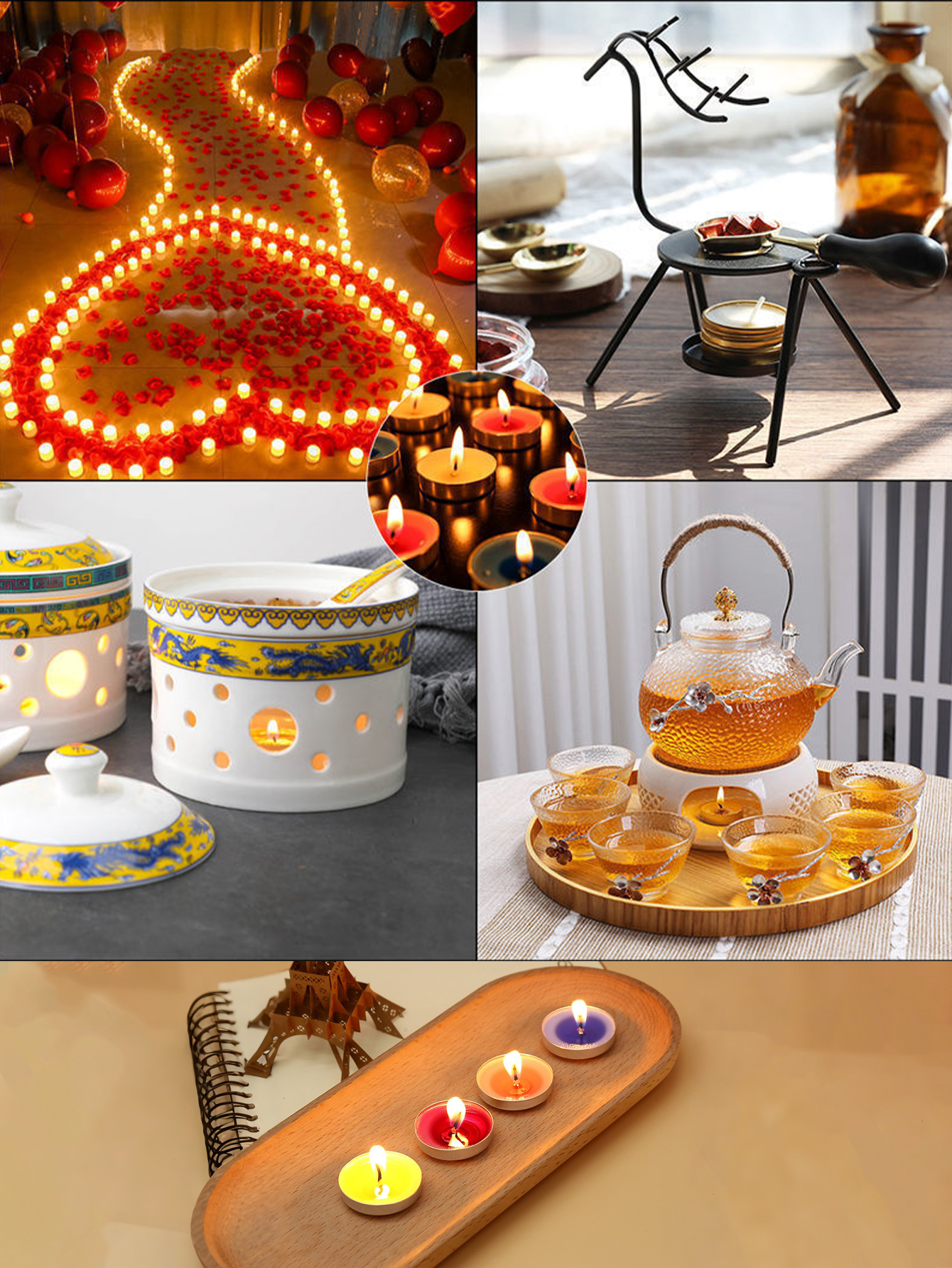 10 pieces of non-fire-varnish  - Uv Inhibitor Candle ulasan dan harga