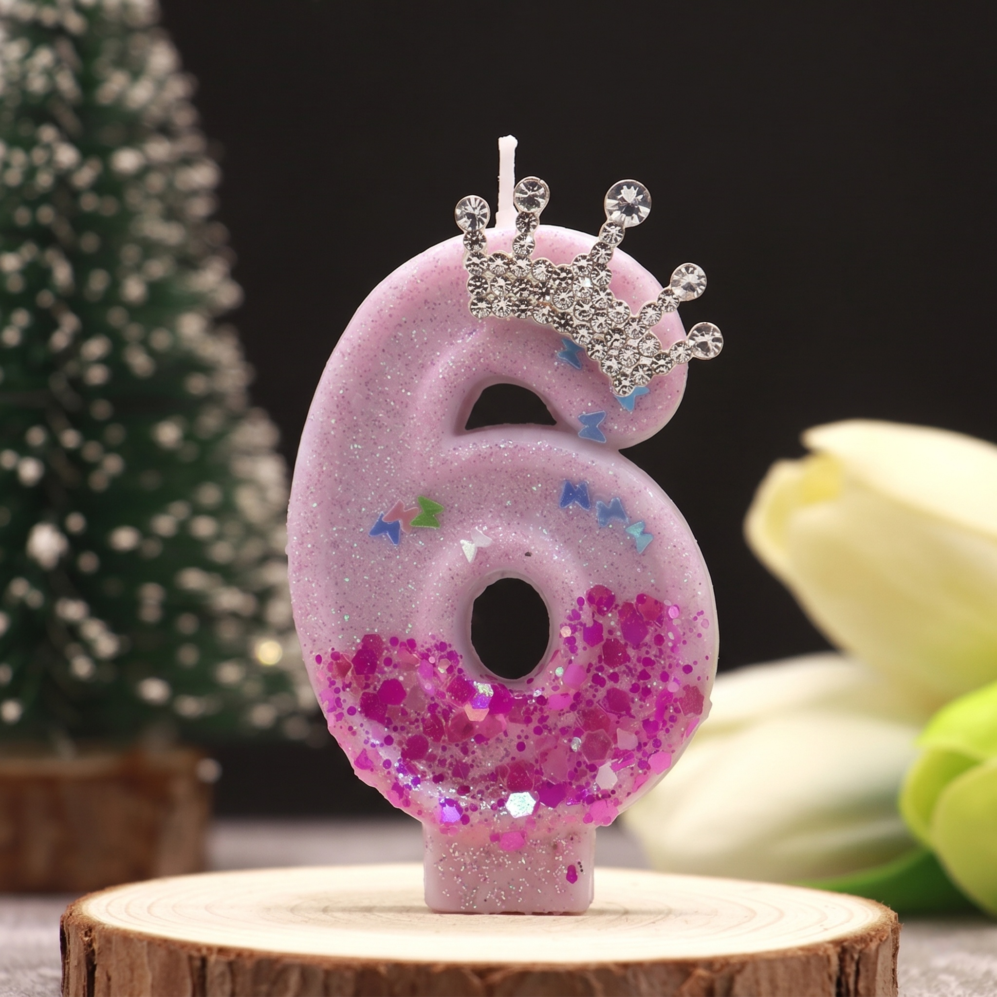 Pink Rose Red Sequins Dual Col - Candle Making Things ulasan dan harga