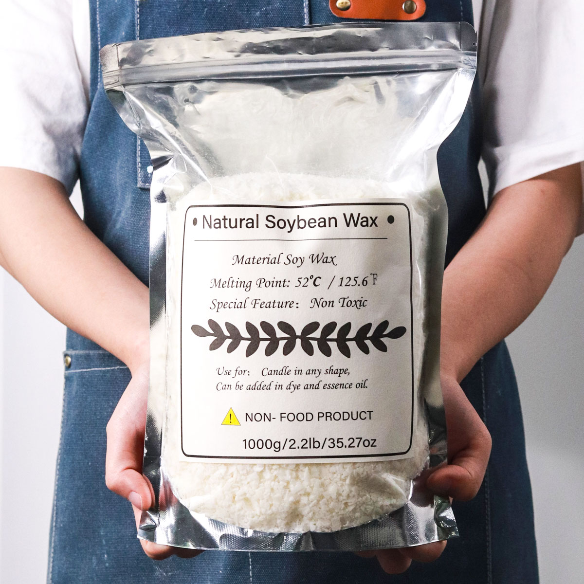 1KG Natural Soy Wax Granular S - Candle Making Reno ulasan dan harga