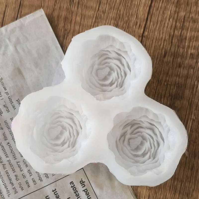Peony Flower Candle Silicone M - Candle Making Items ulasan dan harga
